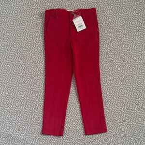 Beaufort Bonnet Red Slim Corduroy Pants